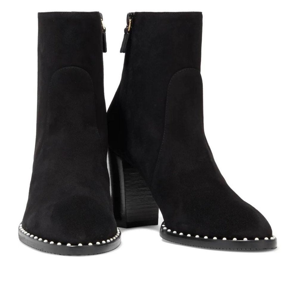 Stuart Weitzman Kailee Pearl Booties Size 7B New in Box with Dust Bag